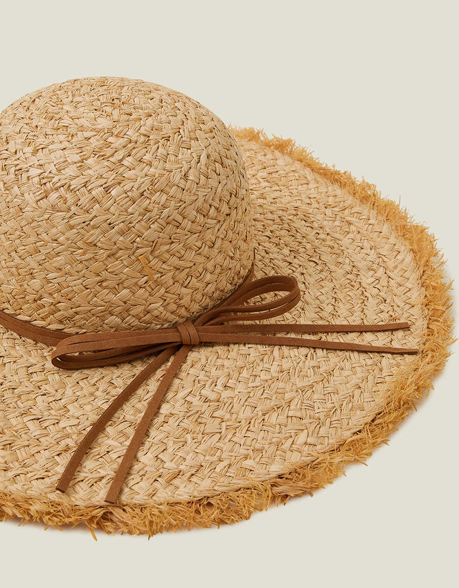 Raw Edge Floppy Hat, , large