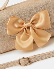 Girls Sparkle Bow Handbag, , large