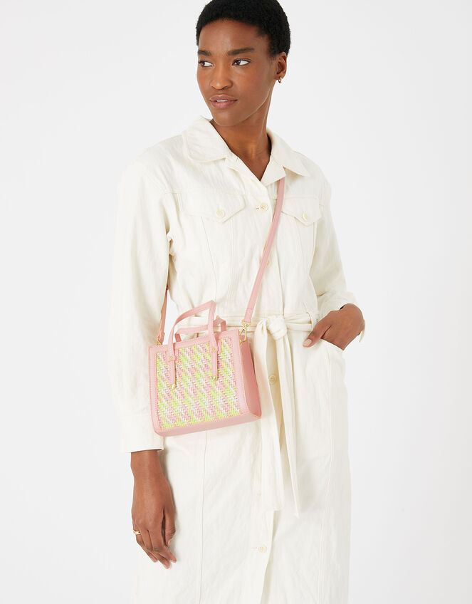 Mini Weave Handheld Bag, , large
