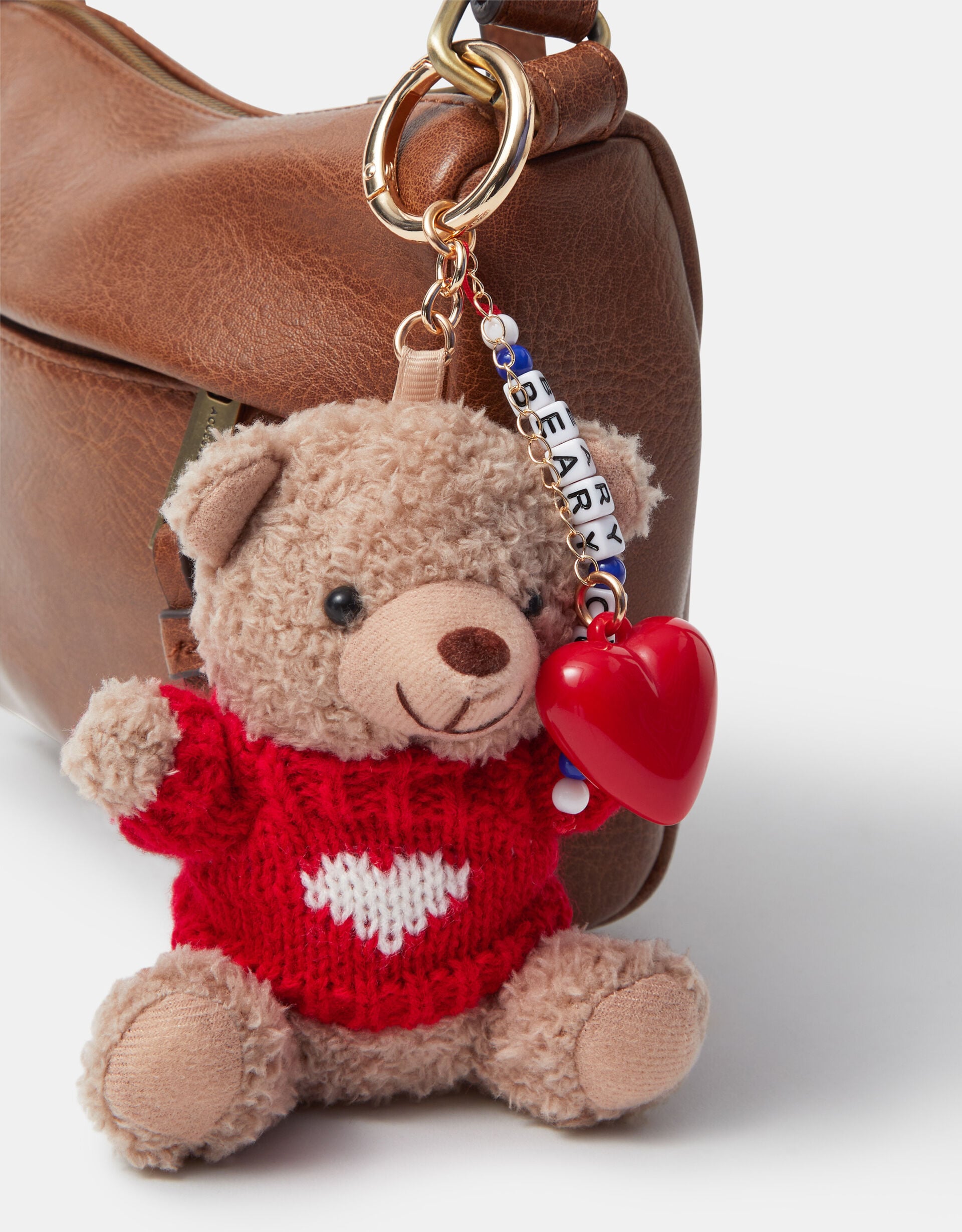 Bear Bag Charm | Keyrings & Bag Charms | Accessorize Global