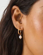 6-Pack Pearl Stud & Hoop Earrings, , large