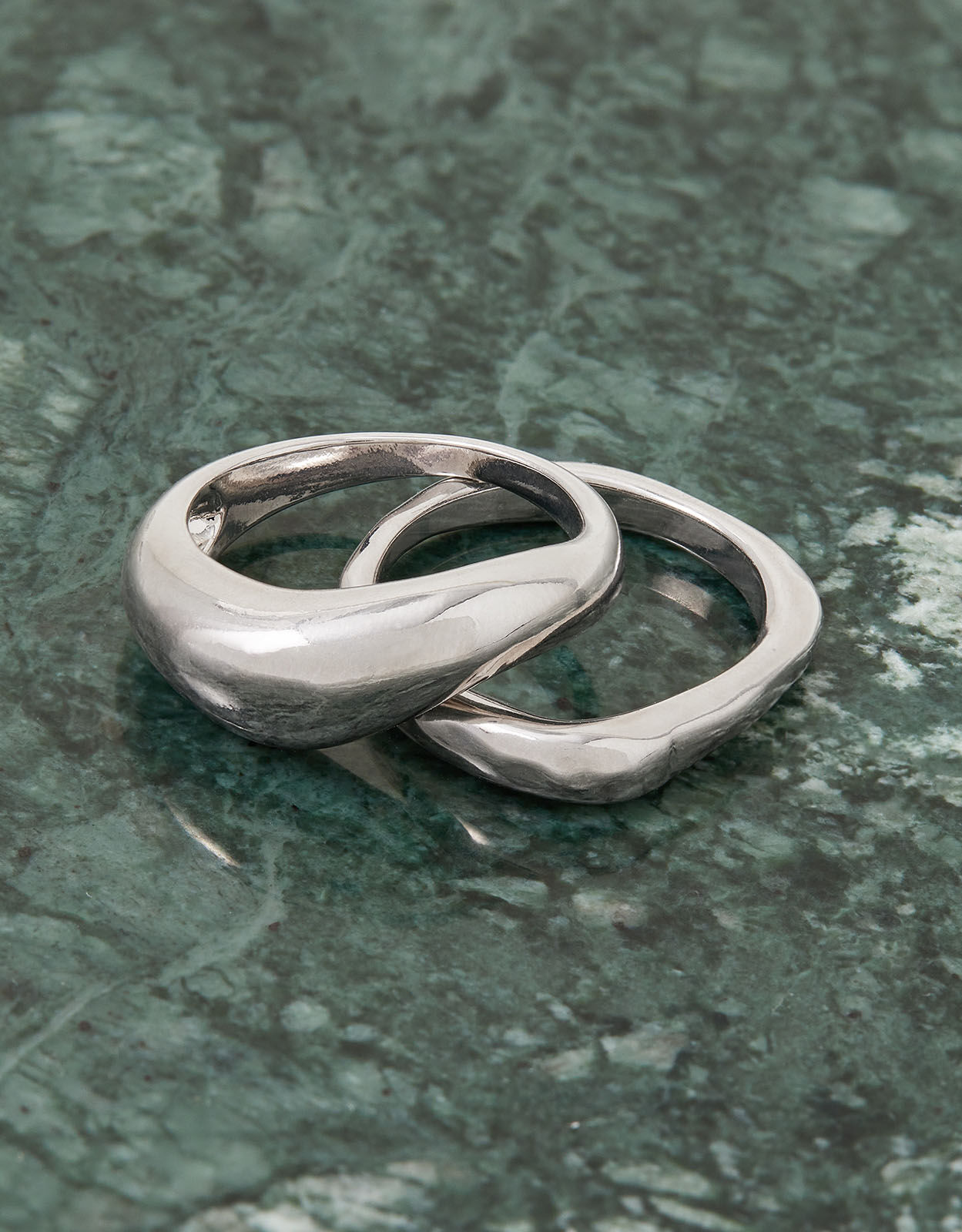 Platinum plated silver rings online