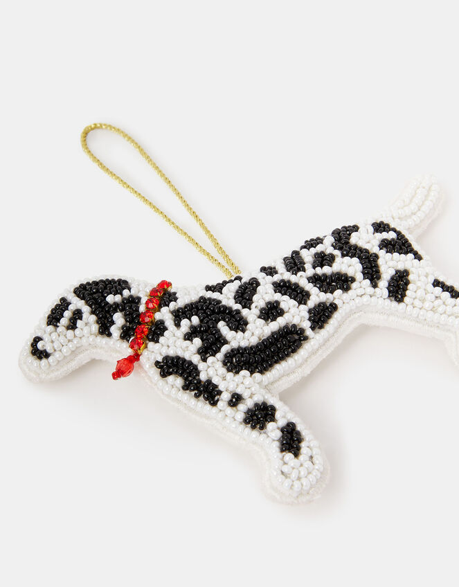 Beaded Dalmatian Christmas Tree Decoration, , large