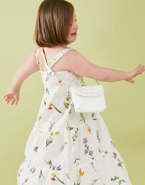 Kids Patent Bow Mini Bag, , large