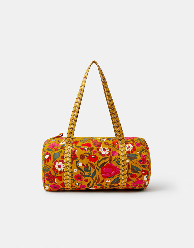 Floral Print Weekend Bag, , large