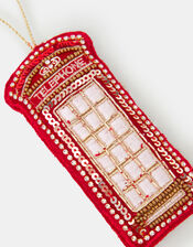 London Telephone Box Christmas Tree Decoration, , large