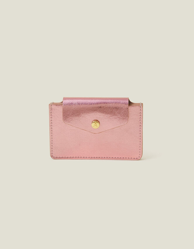 Metallic Three-Part Card Holder, , large