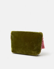 Sausage Dog Velvet Purse, , large