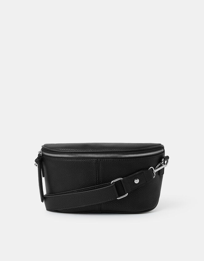 Crossbody Sling Bag, Black (BLACK), large