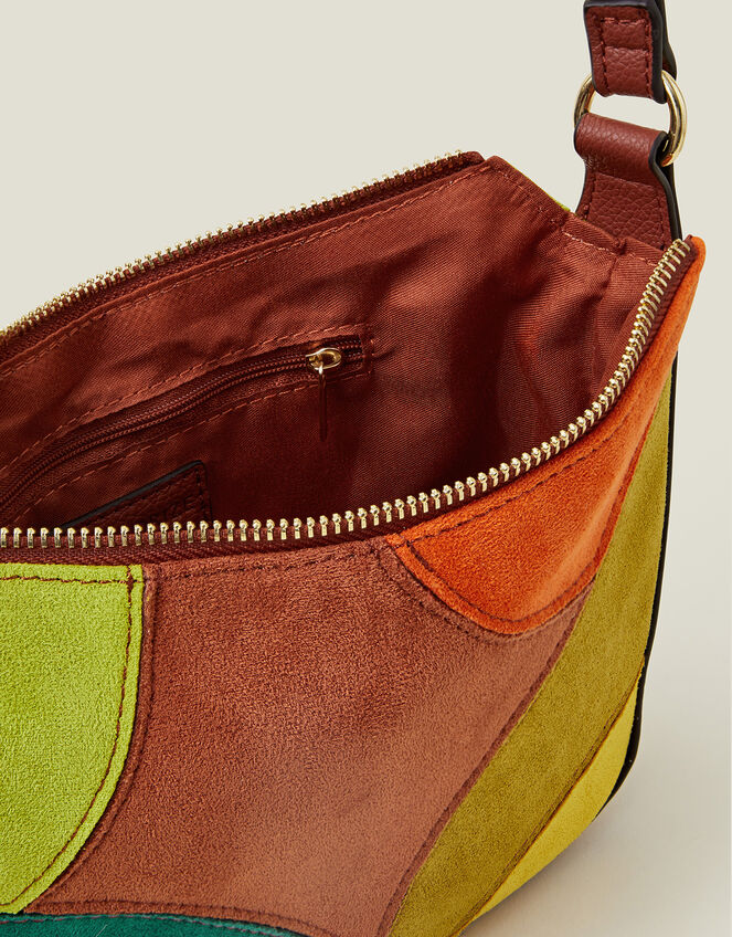 Patchwork Cross-Body Bag, , large