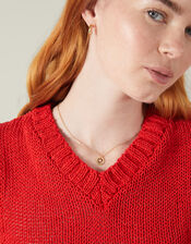 Sparkle Heart Pendant Necklace, , large