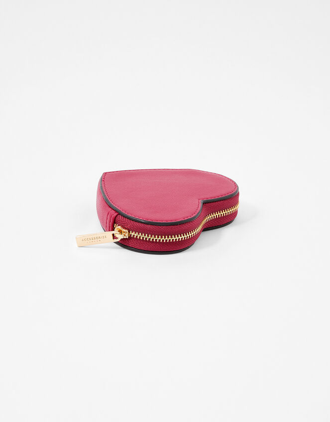 Valentine's Heart Purse, Red (BERRY), large