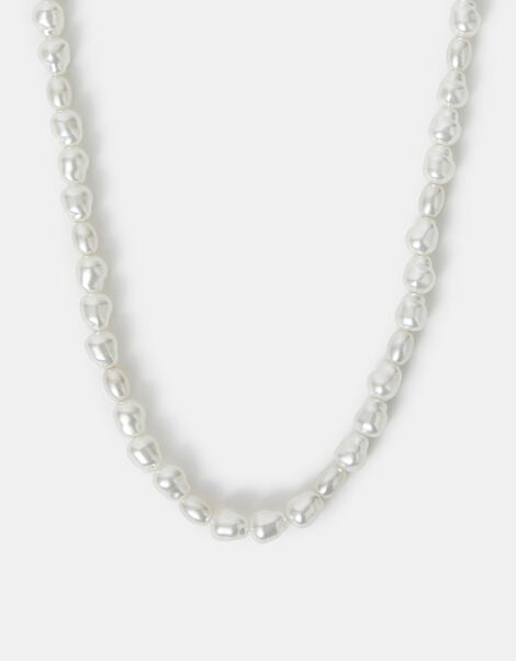 Pearl Beaded Necklace, , large