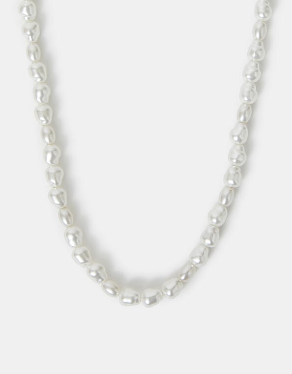 Pearl Beaded Necklace, , large