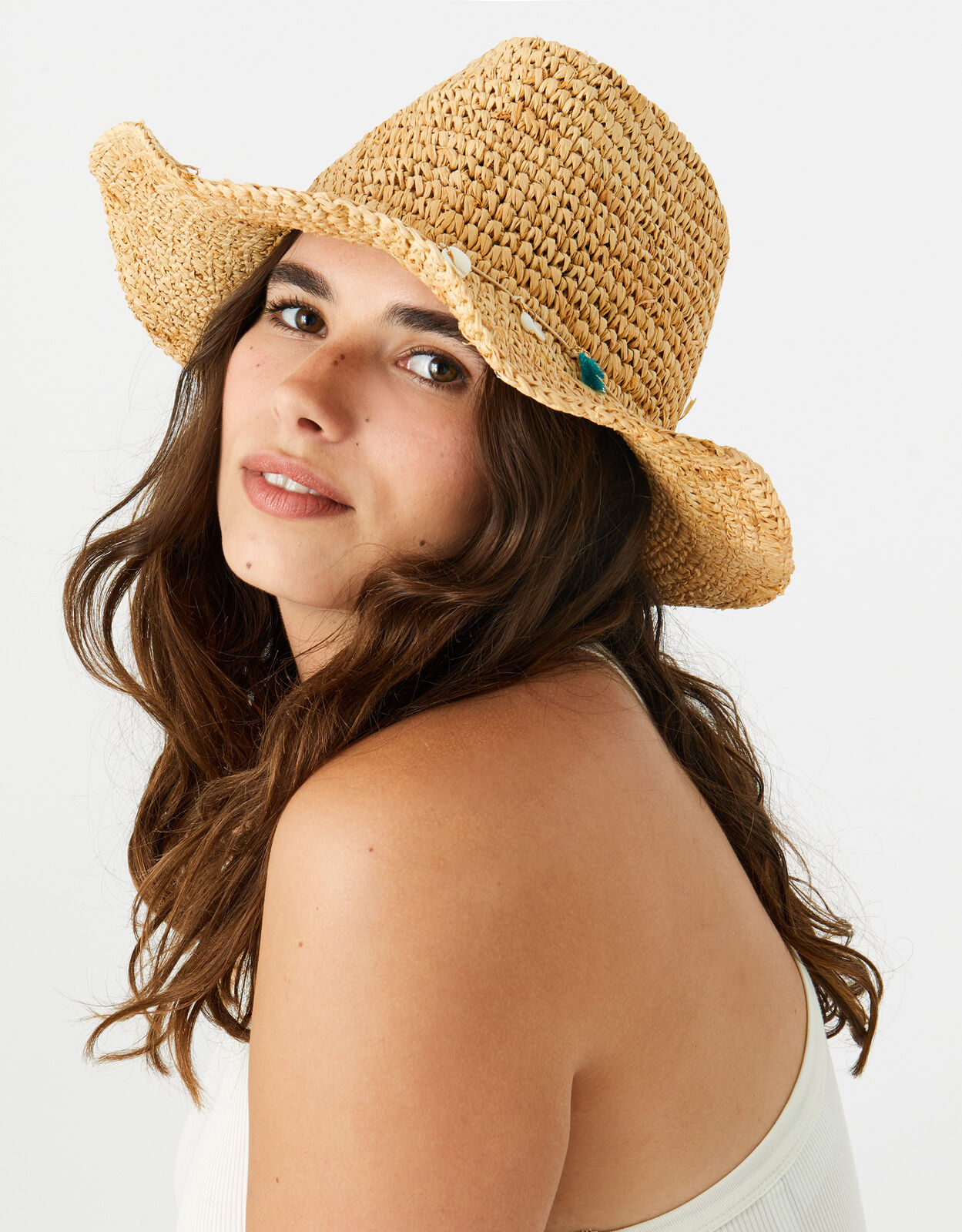 Natural fedora clearance hat