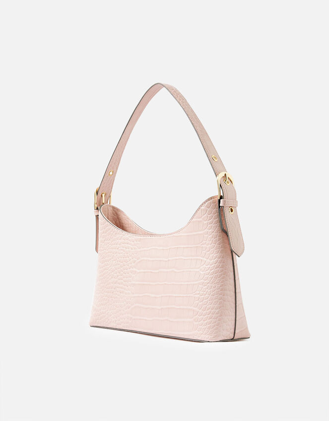 Croc Shoulder Bag, , large