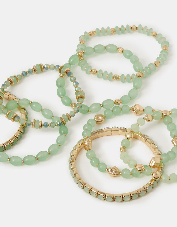 11-Pack Bead Stretch Bracelets, , large