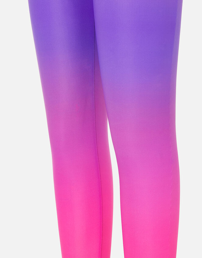 Girls Ombre Active Leggings, Pink (PINK), large