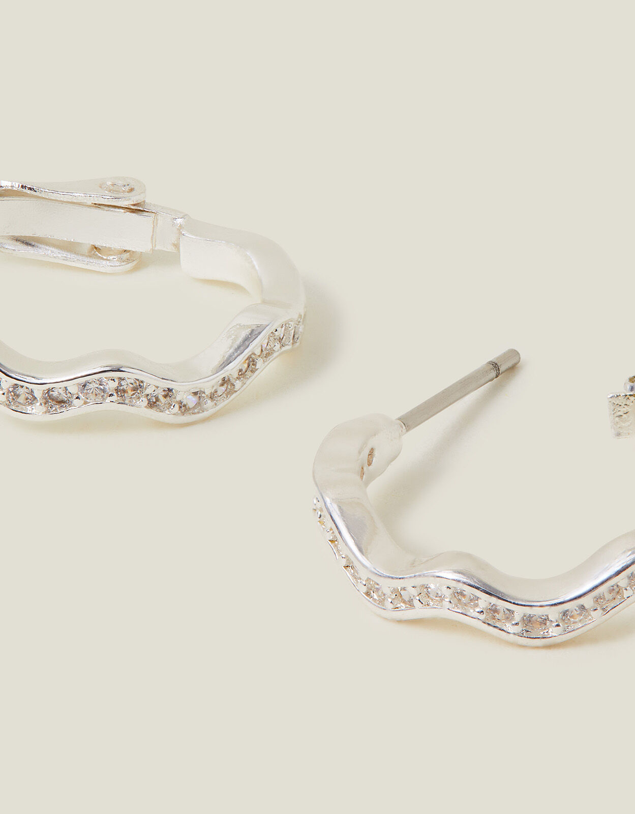 Accessorize shop silver hoops