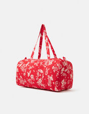 Paisley Floral Weekender Bag, , large