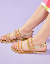 Embellished Sandals, BRIGHTS MULTI, large