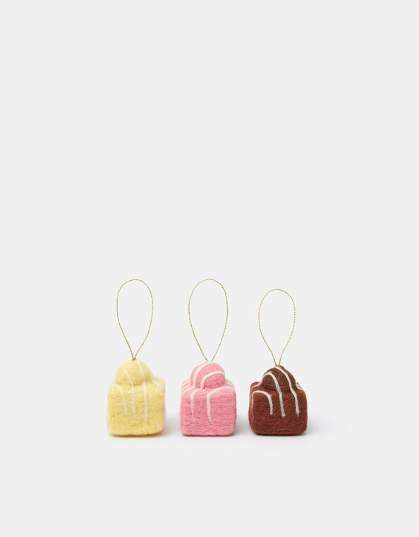 3-Pack French Fancy Christmas Tree Decorations, , large