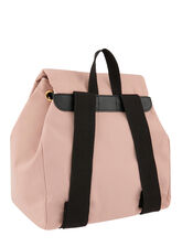 Sporty Nylon Backpack, Pink (PINK), large
