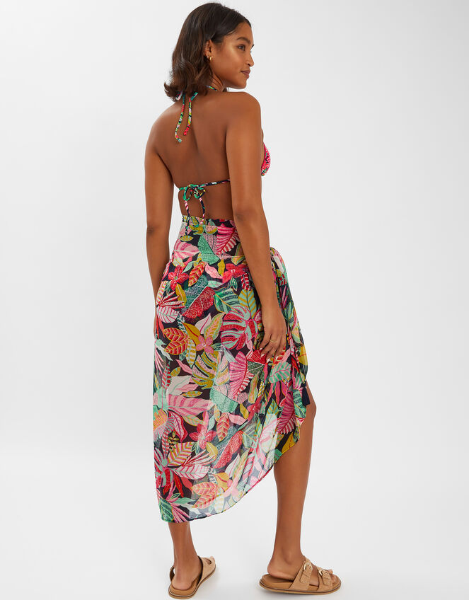 Tropical Print Sarong, , large
