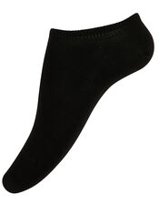 Trainer Socks Set of Three, Black (BLACK), large
