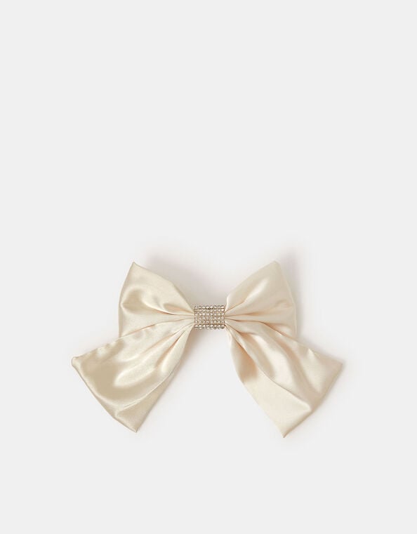 Girls Bling Bow Hair Clip, , large