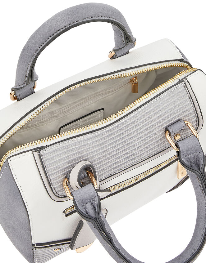 Reptile Panel Bowler Bag, , large