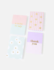 Daisy Gingham Greeting Cards, , large