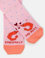 Shrimply The Best Socks Pink, , large