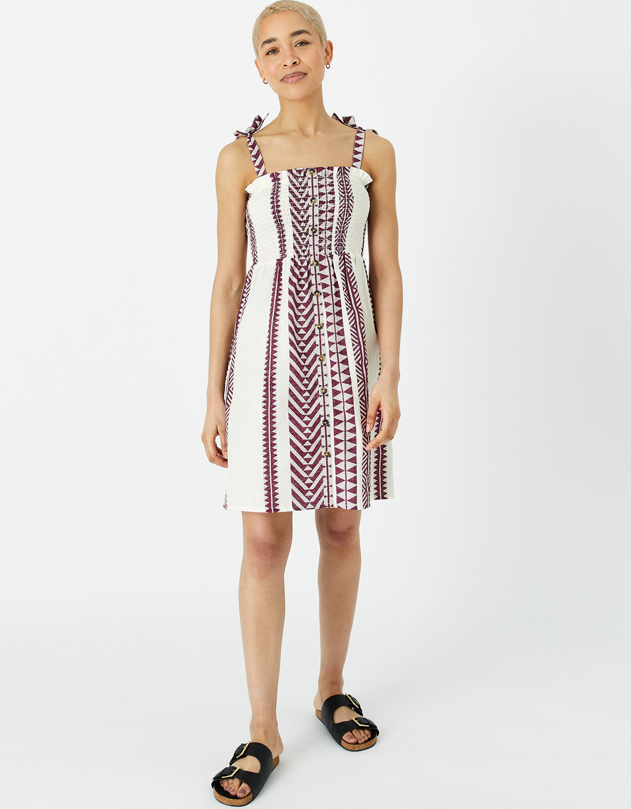 accessorize jacquard bandeau dress