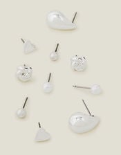 5-Pack Knot Stud Earrings, , large