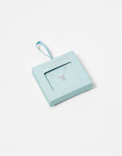 Sterling Silver Sparkle Initial Necklace - R, , large
