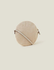 Macrame Circle Crossbody Bag, , large