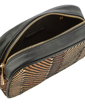 Weave Textile Camera Bag, Multi (DARKS-MULTI), large