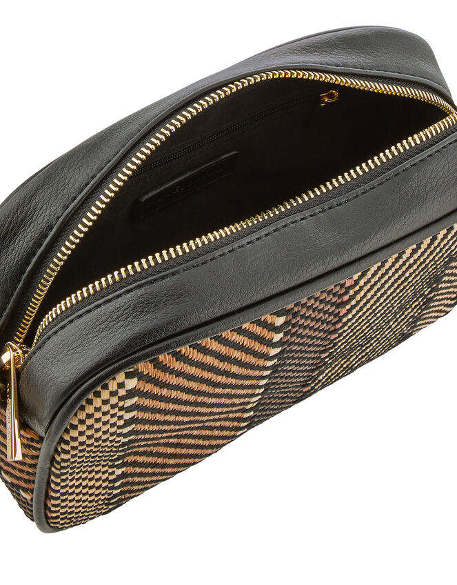 Weave Textile Camera Bag, Multi (DARKS-MULTI), large
