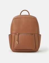 Bonnie Laptop Backpack, Tan (TAN), large