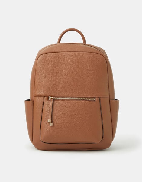 Bonnie Laptop Backpack, Tan (TAN), large