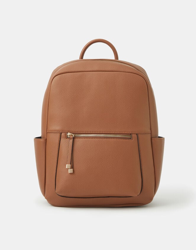 Bonnie Laptop Backpack, Tan (TAN), large