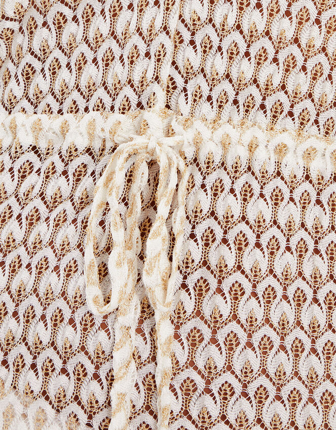 Knit Kaftan Maxi Dress, Gold (GOLD), large