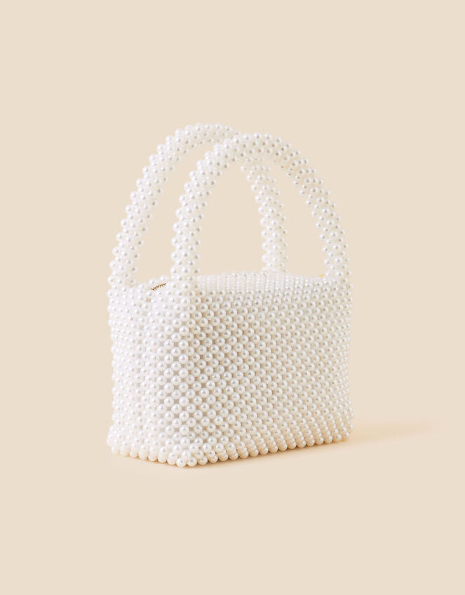Bridal Pearl Handheld Bag, , large