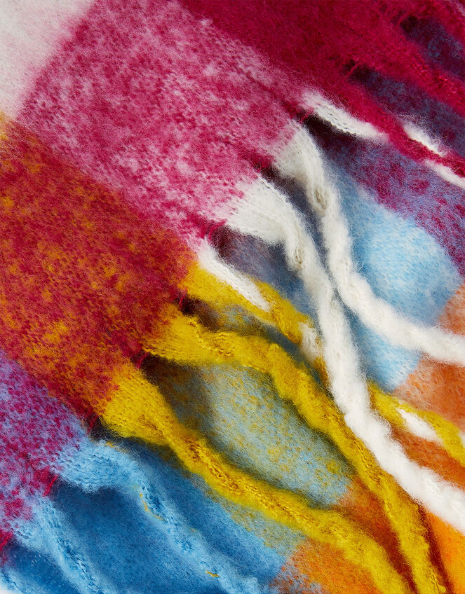 Bright Fluffy Scarf, , large