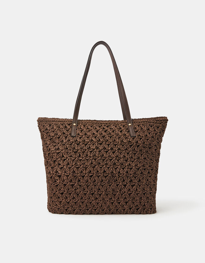 Raffia Tote Bag, , large