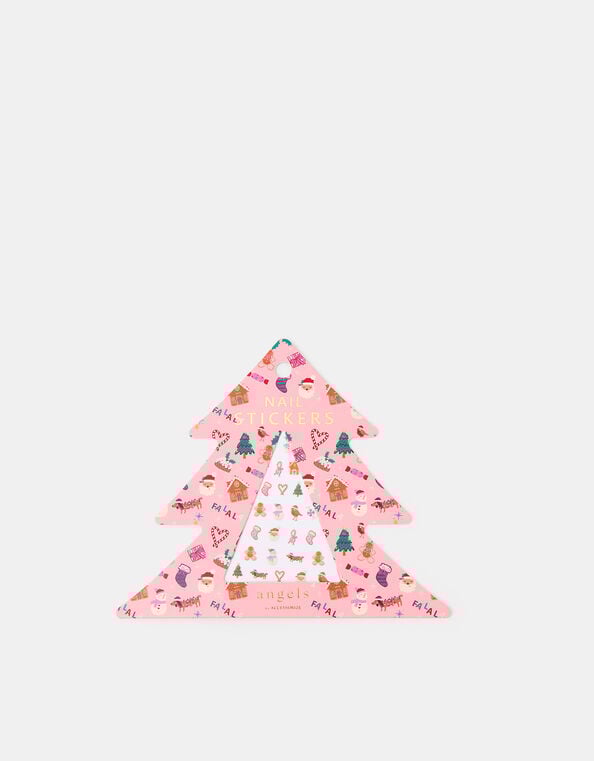 Girls Christmas Nail Stickers, , large