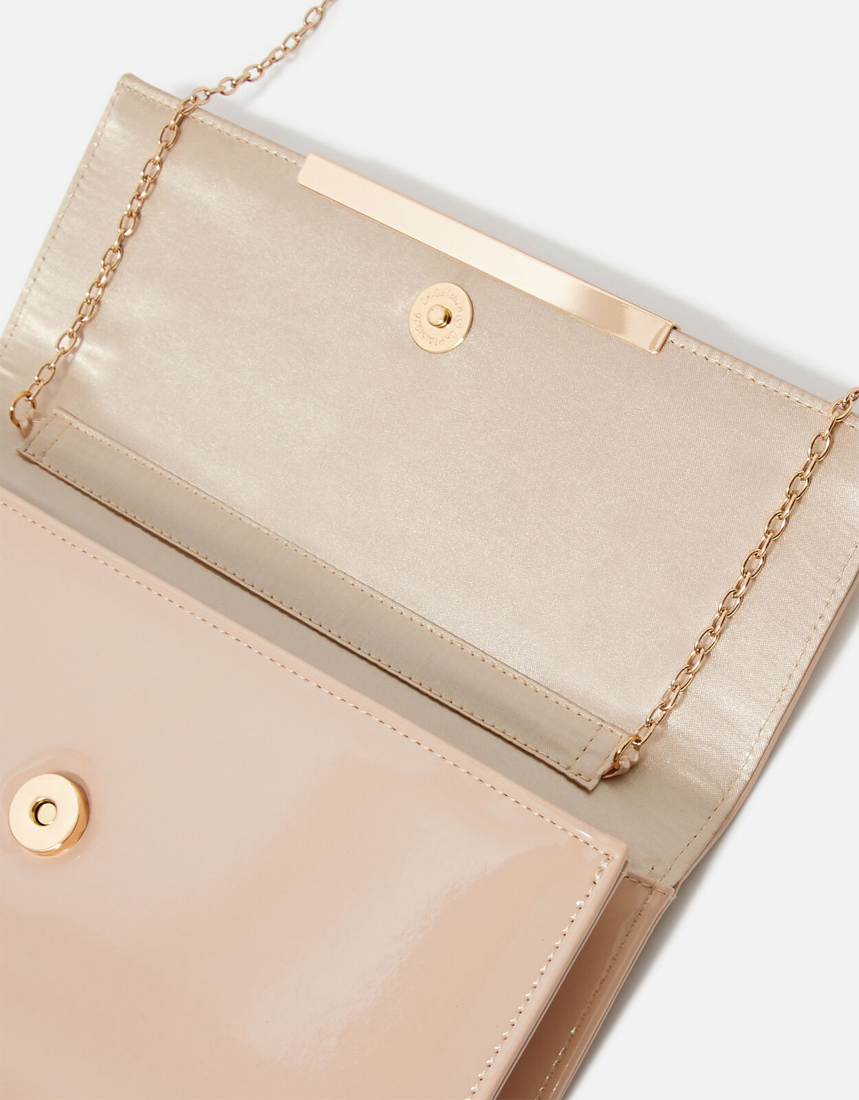 Gold patent clutch bag outlet