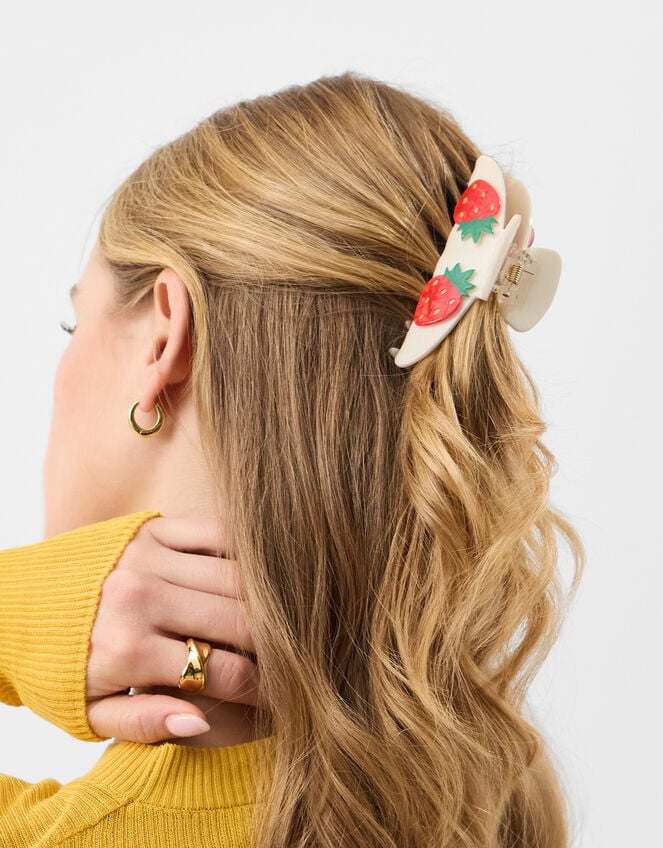 Strawberry Claw Clip, , large