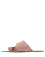 Moscow Suede Sliders, Pink (PINK), large